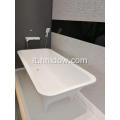 Vasche da bagno Rettangolare Deep White di Pure White Soaking